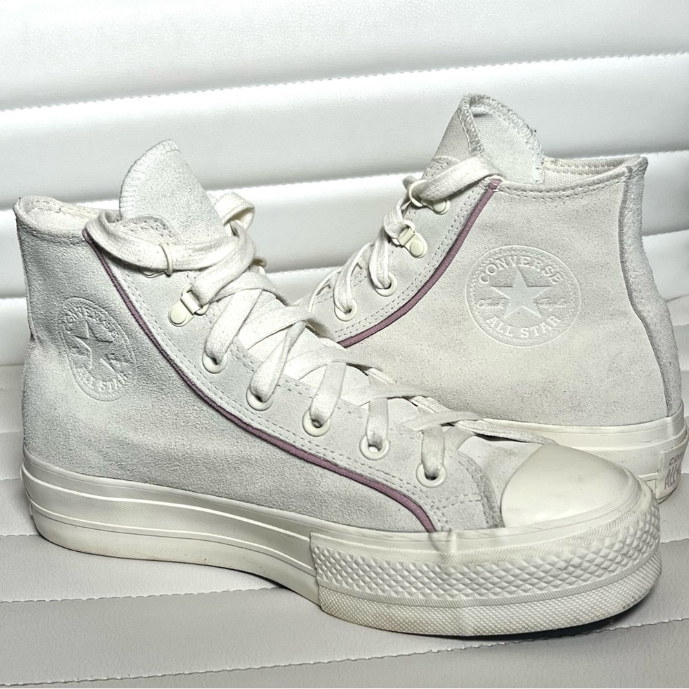 Converse High-Top Sneakers - Cream - Picture 11 of 14